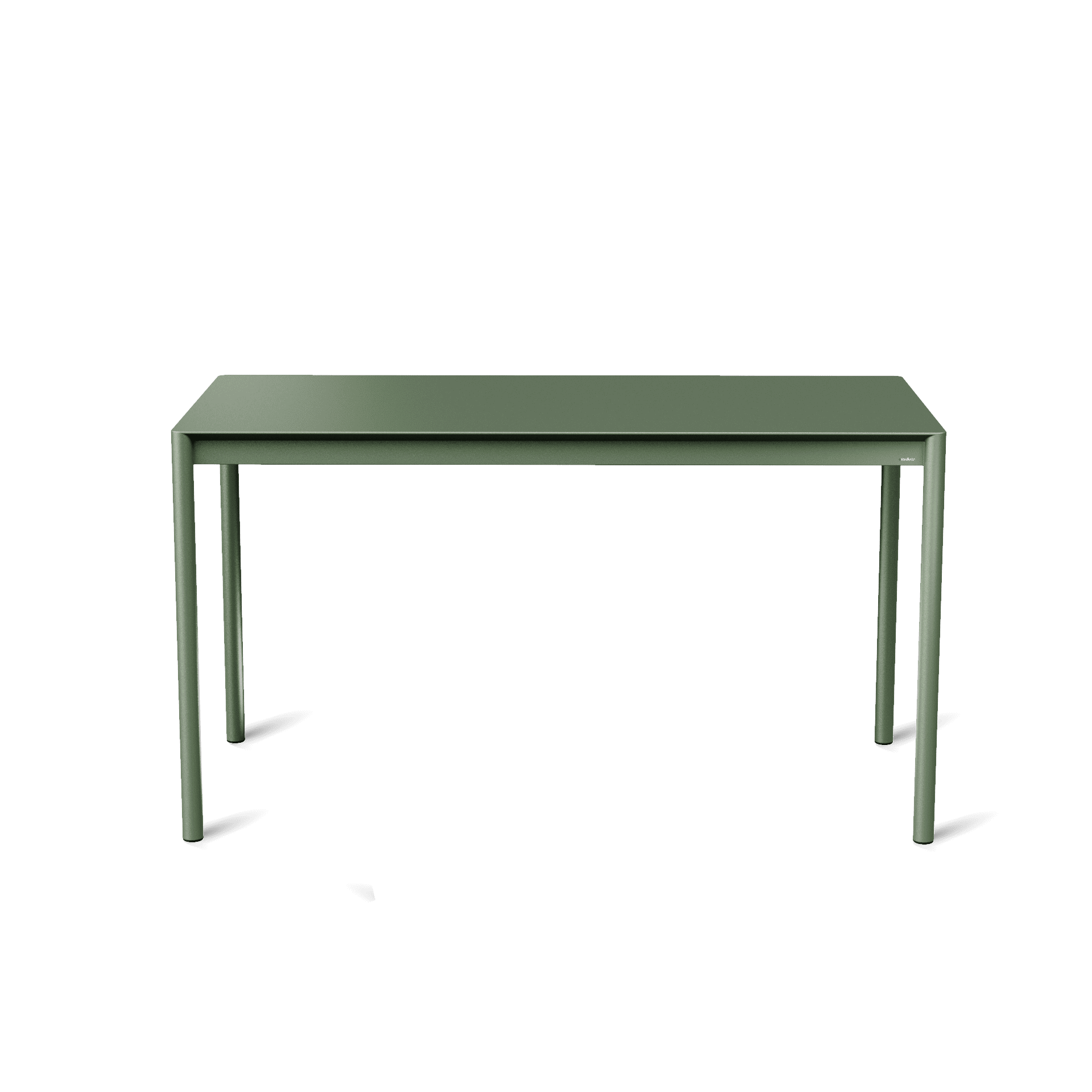 02 - MESA FORA 150x70 - PERSPECTIVA FRONTAL -VERDE